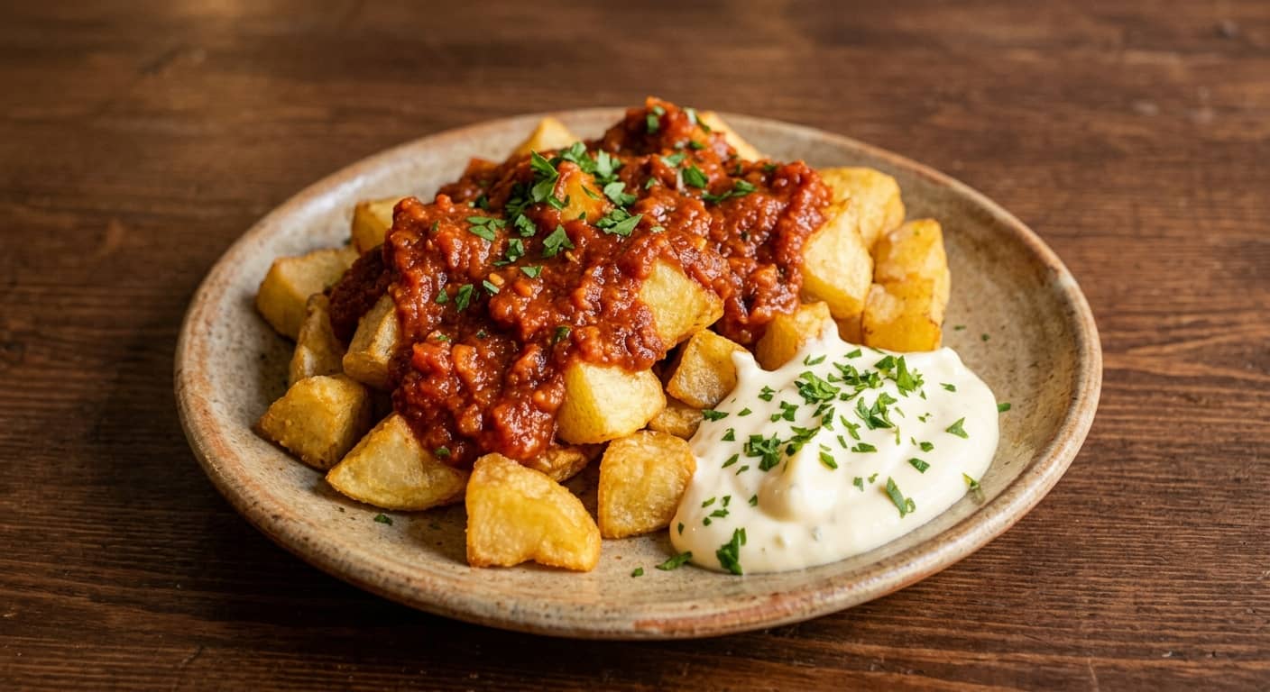 Patates braves amb salsa casolana