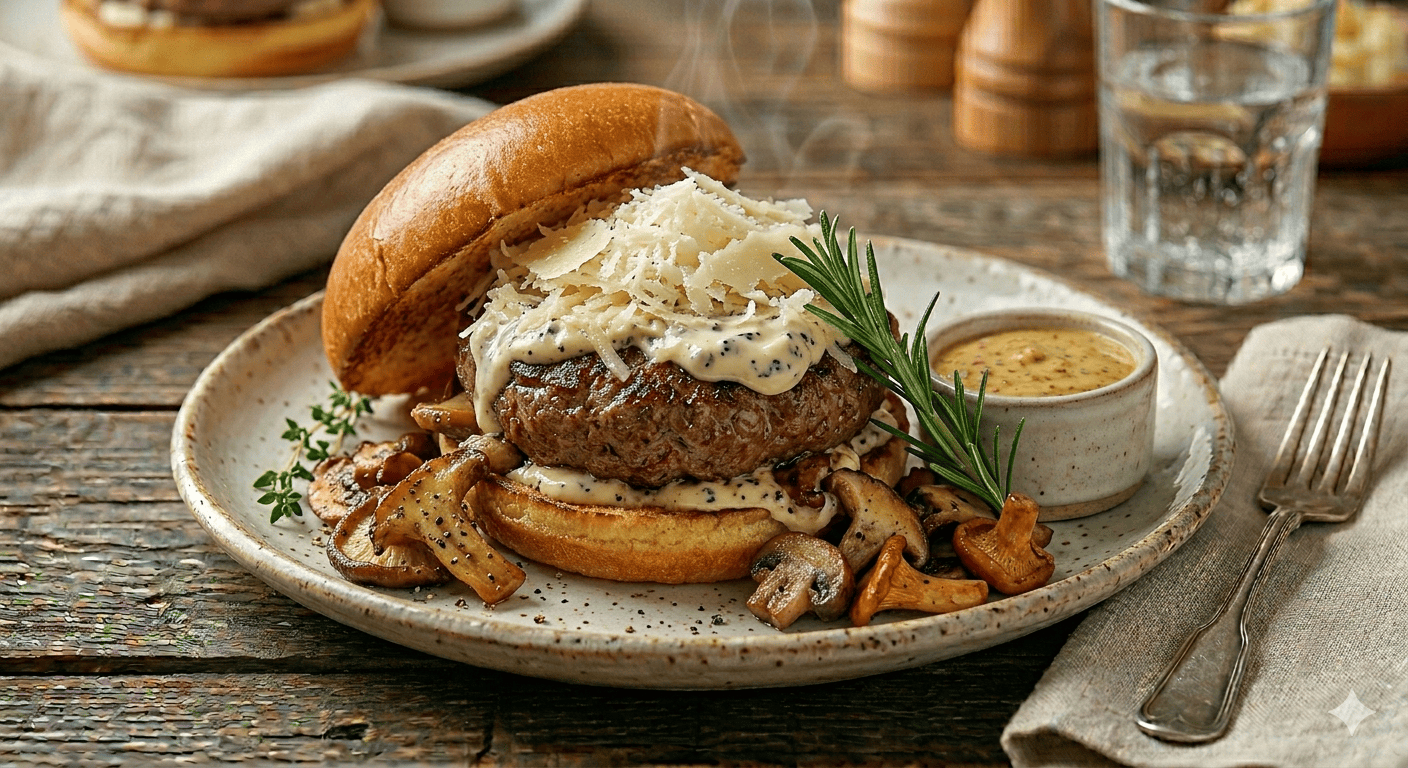 Hamburguesa Trufada