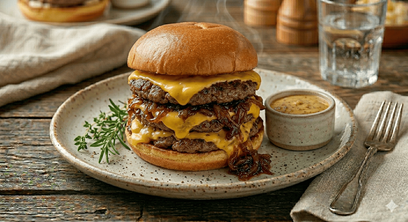 La Triple burger